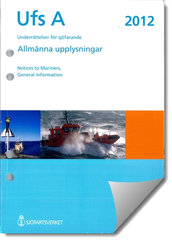 Omslag till Underrättelser för sjöfarande, Ufs A.